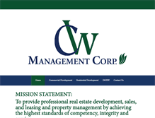 Tablet Screenshot of cwmcorp.com